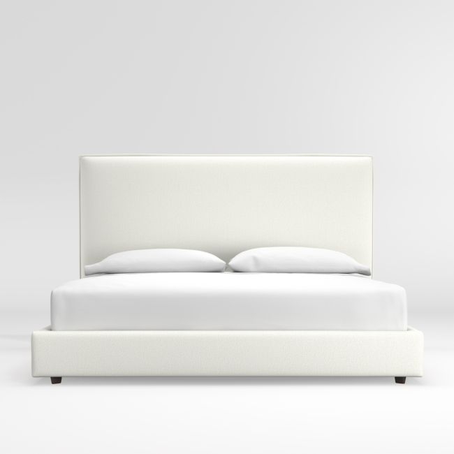 Lotus Upholstered California King Bed with 53.5" Headboard - Image 0