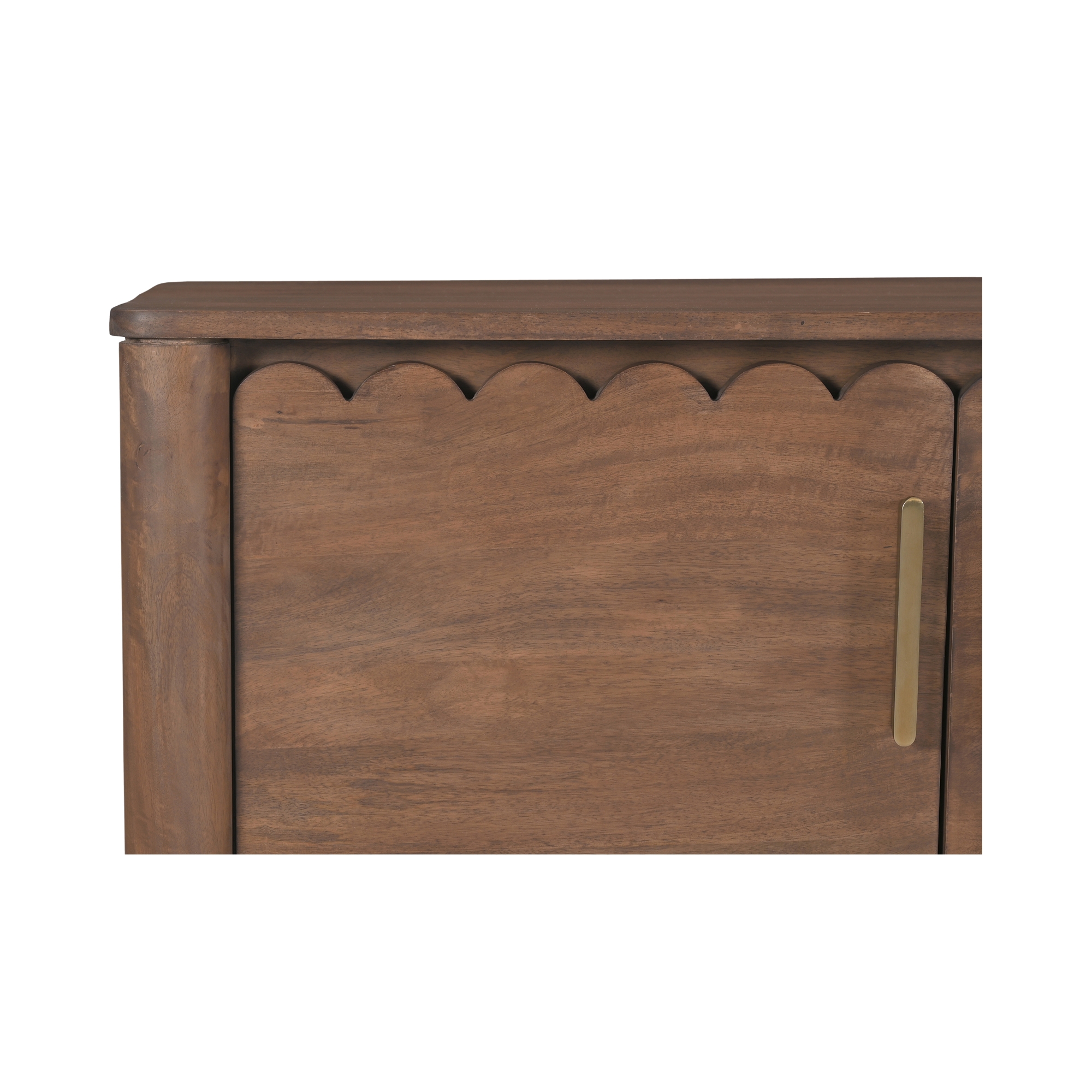 Wiley 4 Door Sideboard Vintage Brown - Image 6