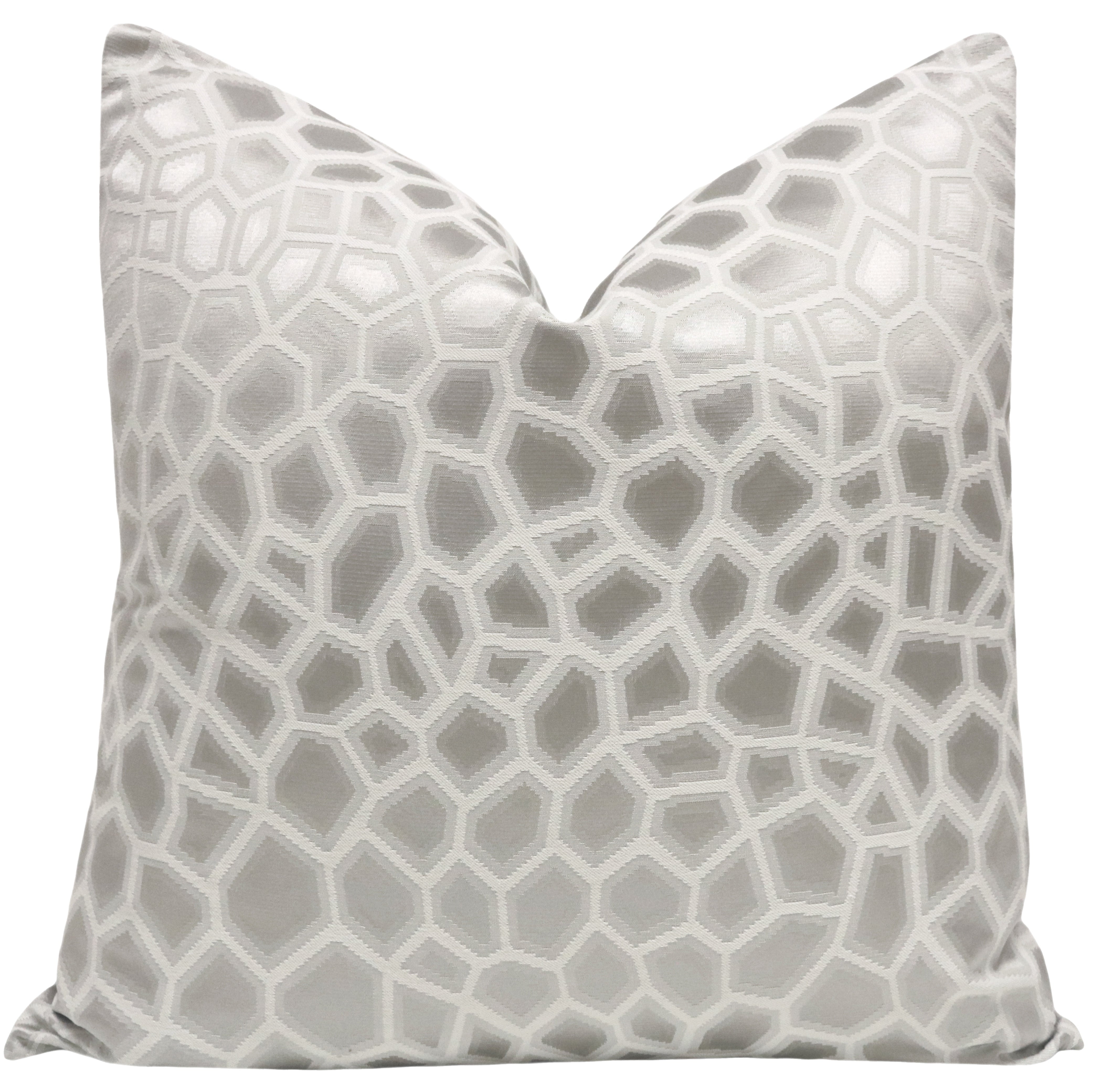 FAUX SILK SAFARI // PLATINUM - BY THE YARD - Image 0
