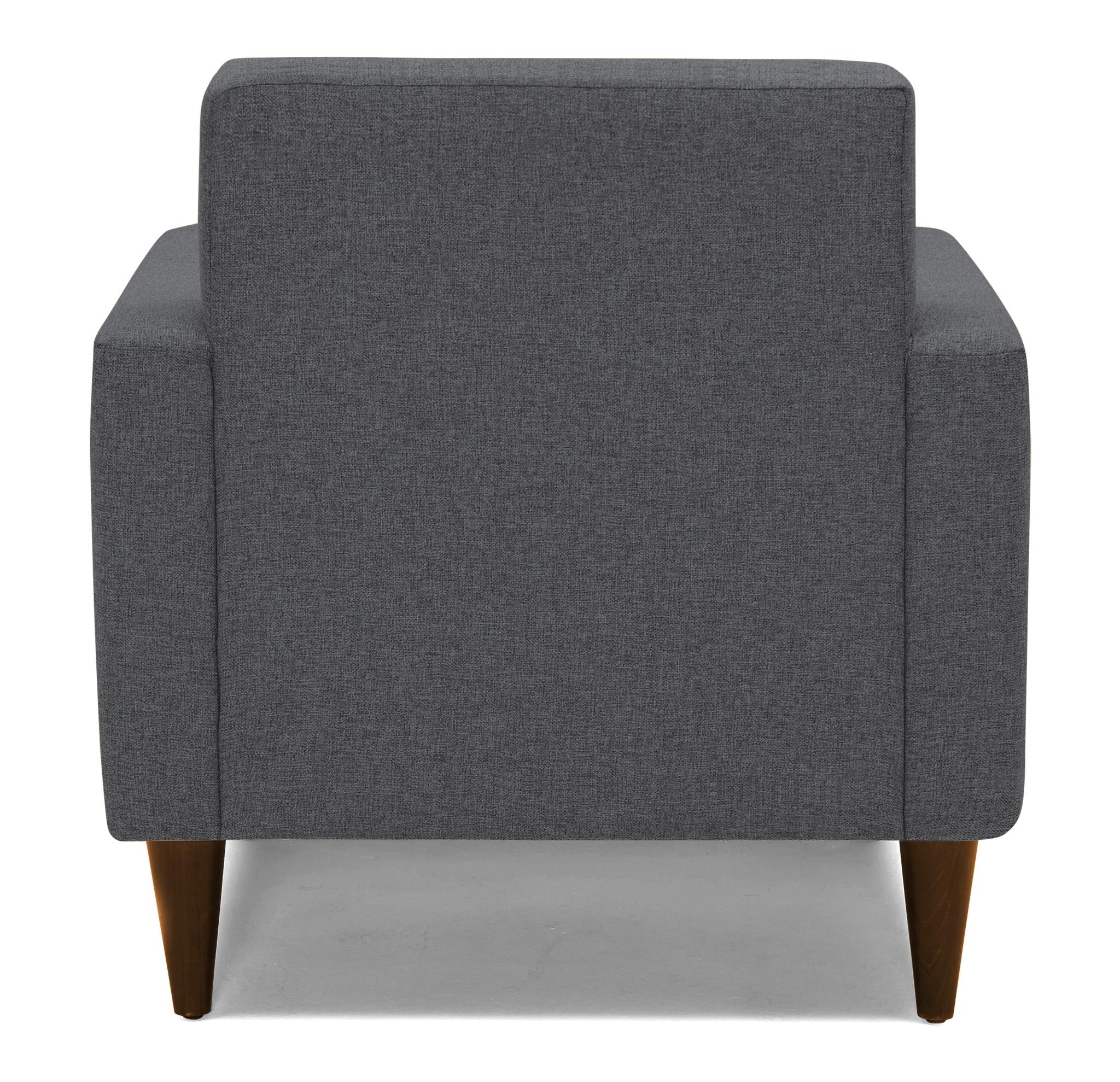 Gray Korver Mid Century Modern Apartment Chair - Essence Ash - Mocha - Image 4