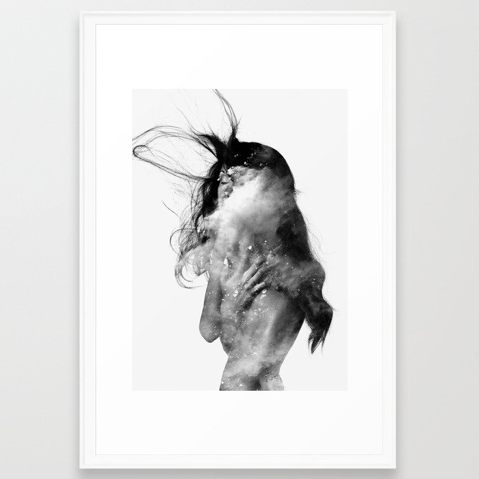 Daydreaming Framed Art Print by Andreas Lie - Scoop White - LARGE (Gallery)-26x38 - Image 0
