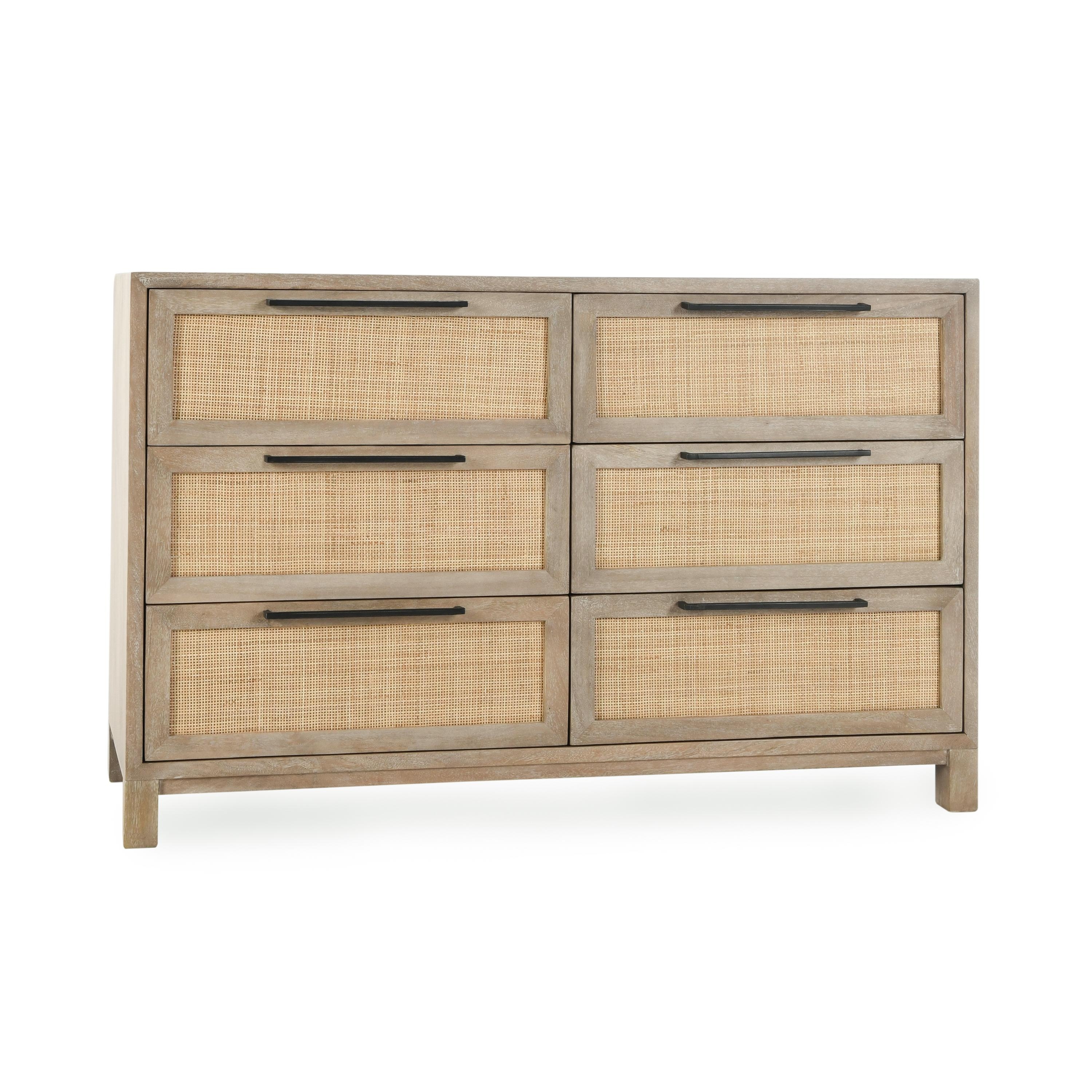 Jensen 6Dwr Dresser Taupe - Image 0