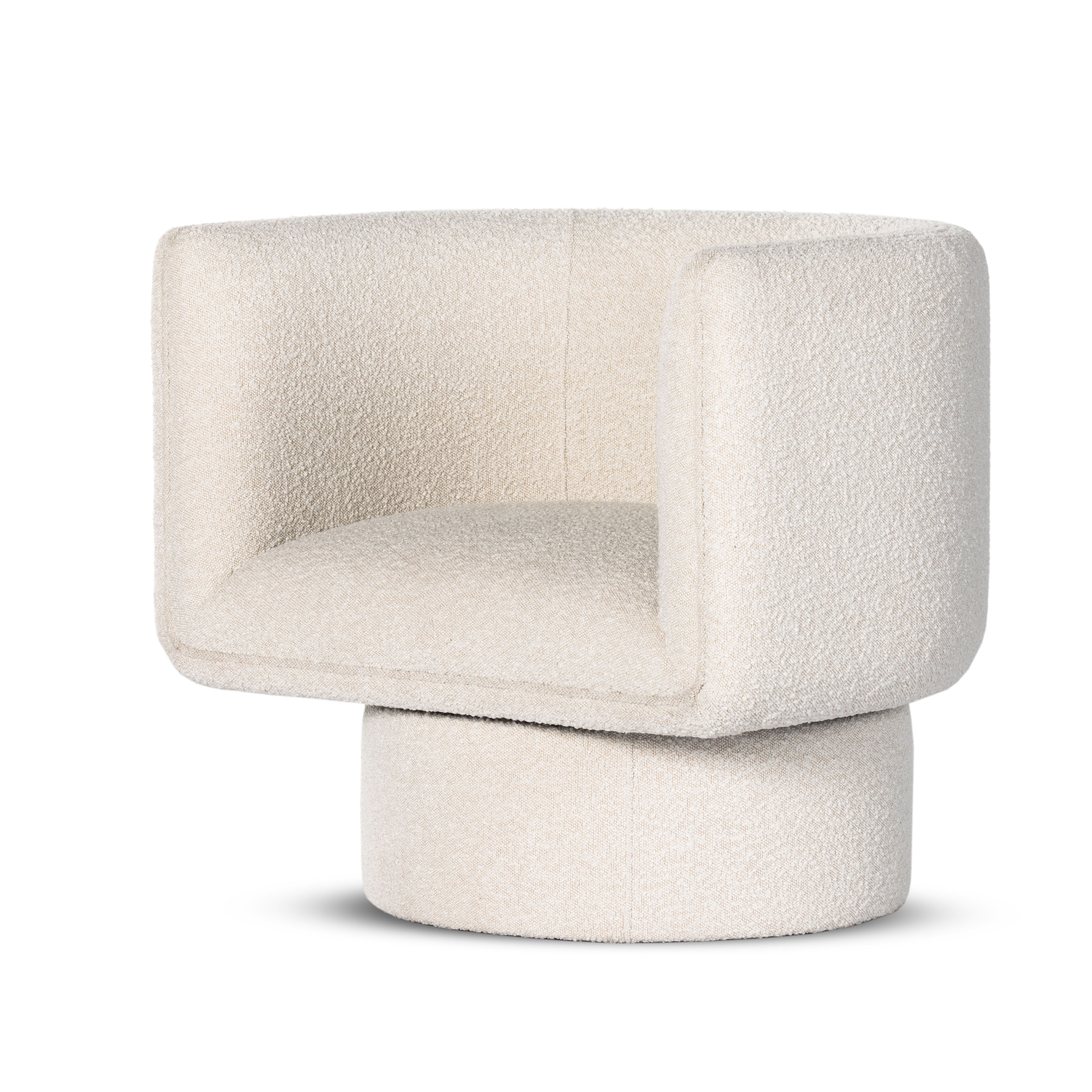 Adriel Swivel Chair-Knoll Natural - Image 0
