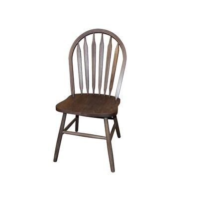 Hollins Windsor Back Side Chair in Dark Walnut - Image 0