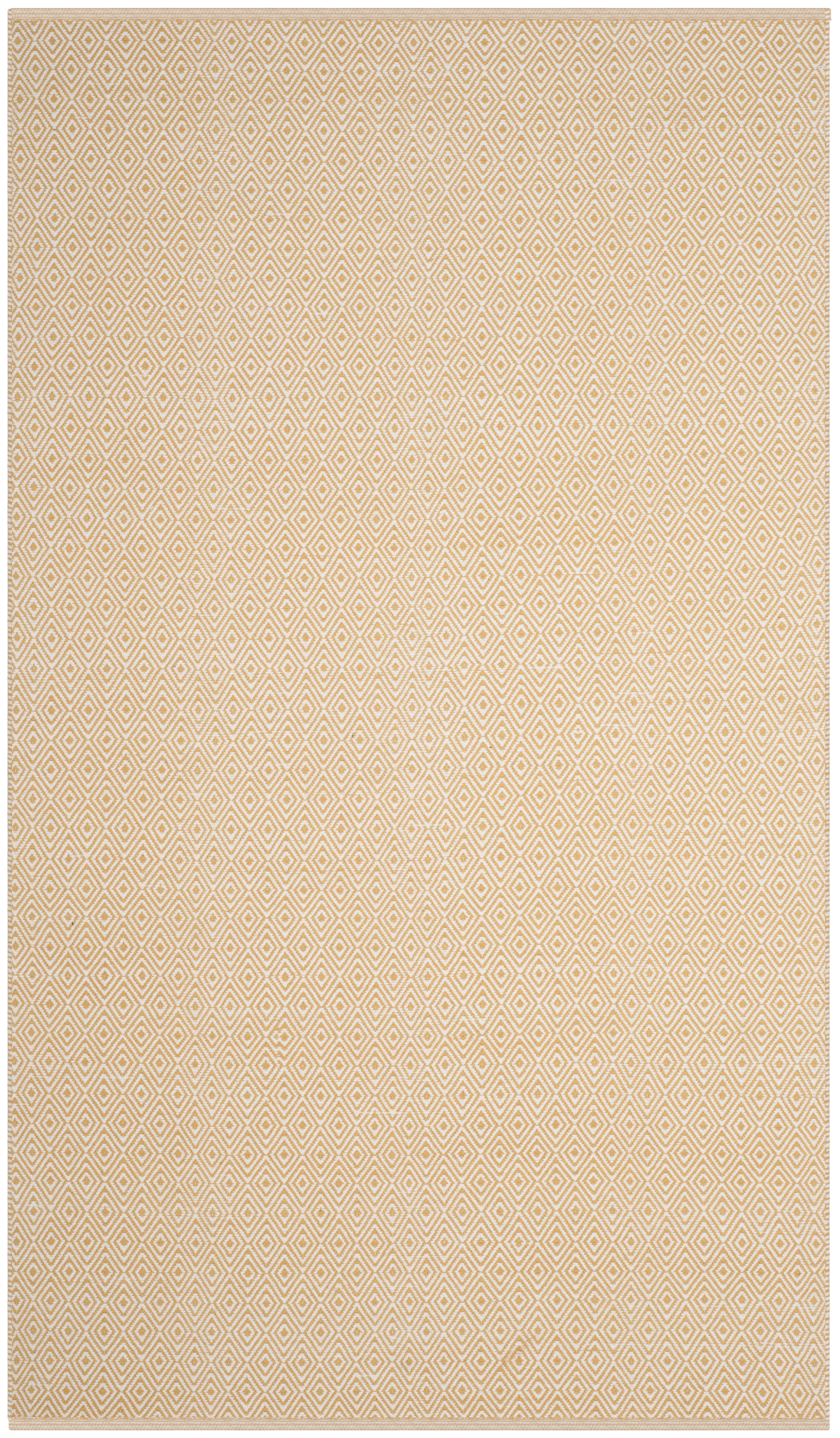 Arlo Home Hand Woven Area Rug, MTK515K, Ivory/Gold,  4' X 6' - Image 0
