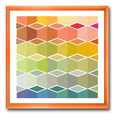 'Flanneur (Square)' - Picture Frame Print on Canvas - Image 0