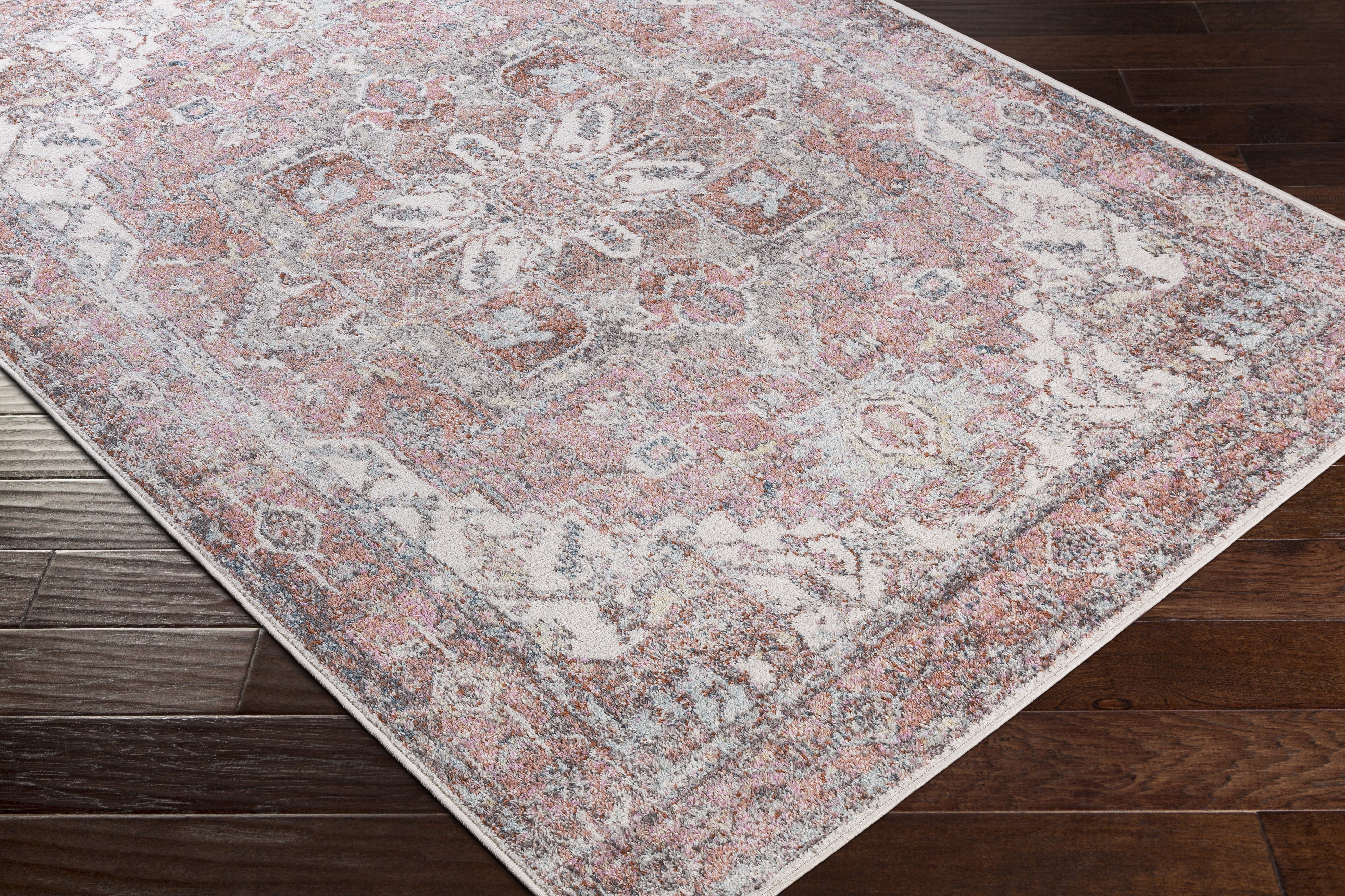 New Mexico Orange Indoor 2' x 3' Machine Woven Rug - Image 6