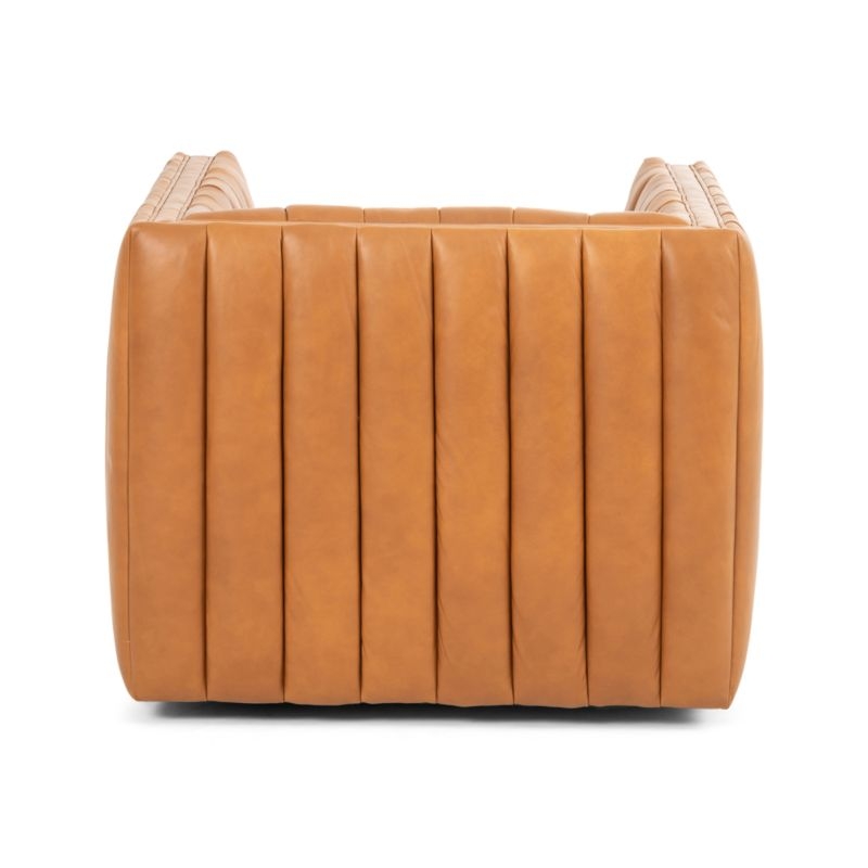 Cosima Leather Swivel Chair - Image 7