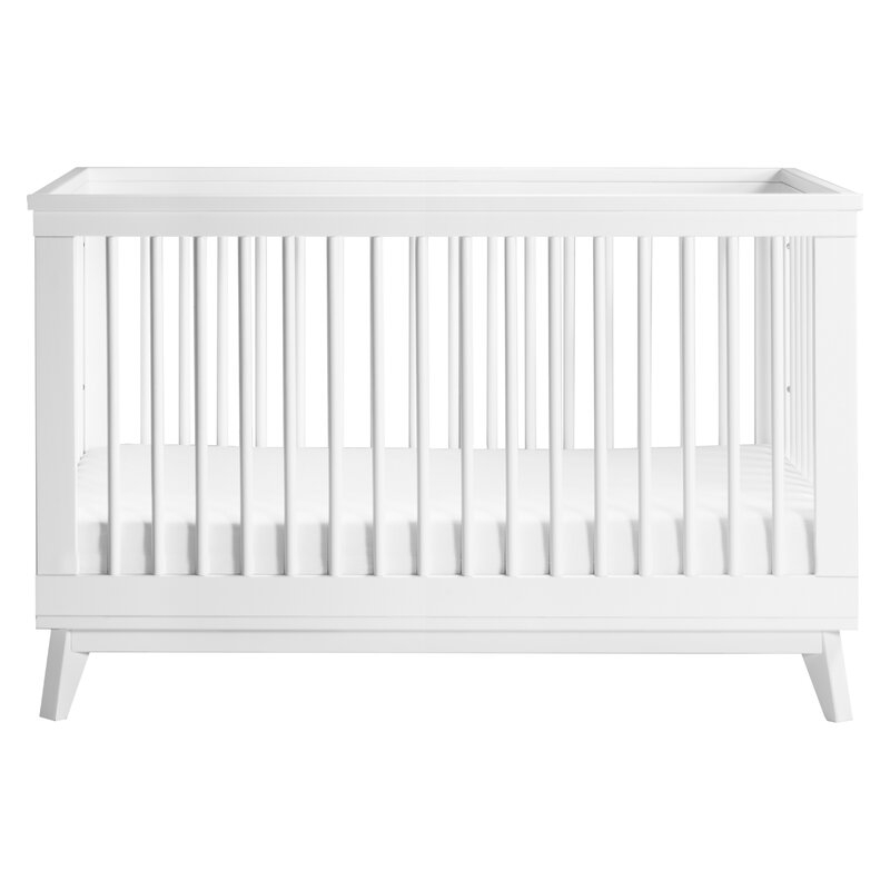 Scoot 3-in-1 Convertible Crib Color: White - Image 0