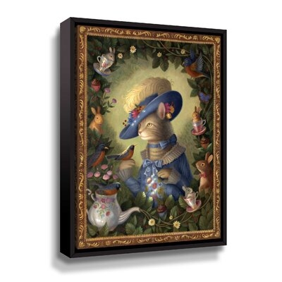 Wilhelmina, In Reverie Gallery Wrapped Floater-Framed Canvas - Image 0