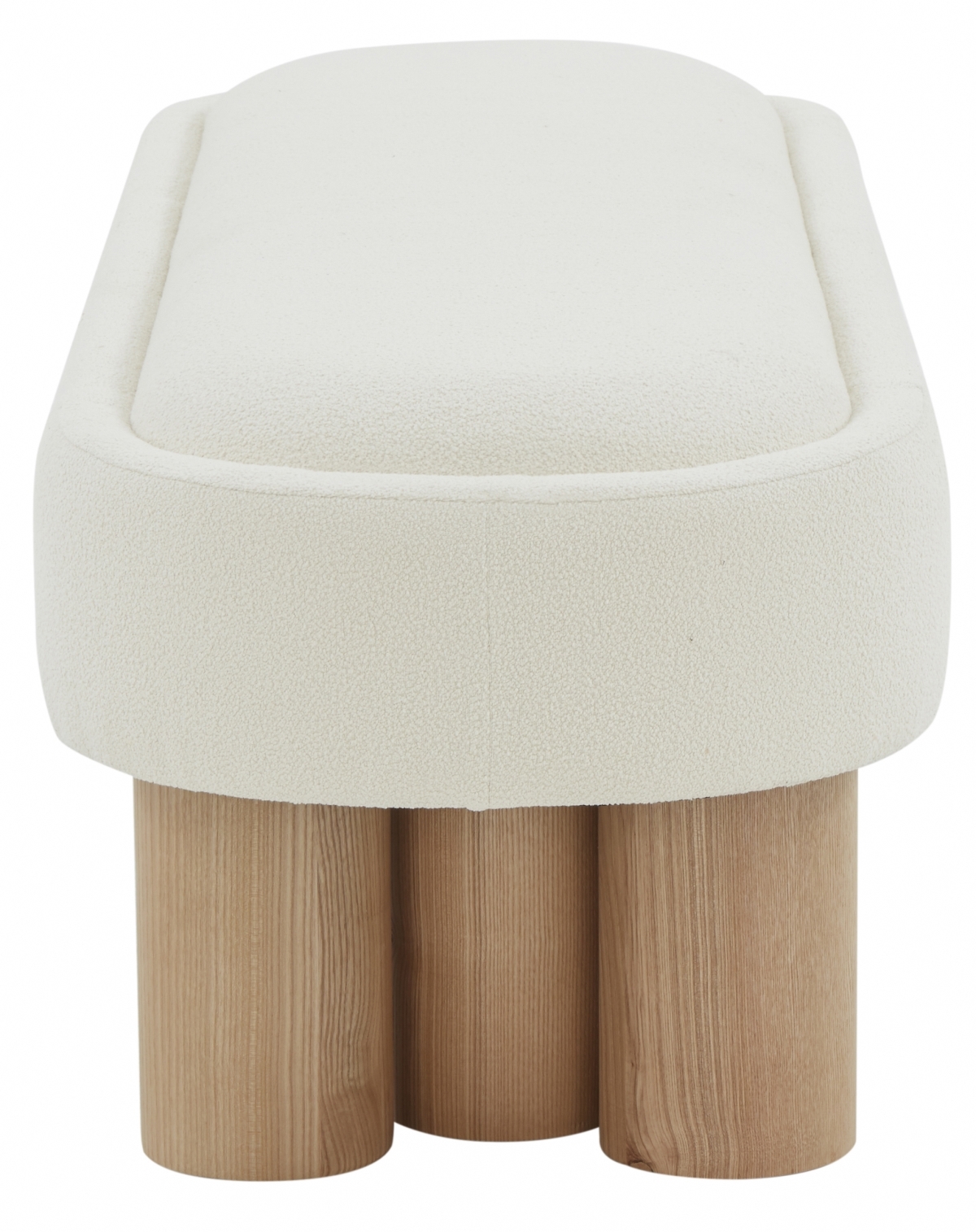 Katianna Boucle Bench - Ivory/Natural - Image 4