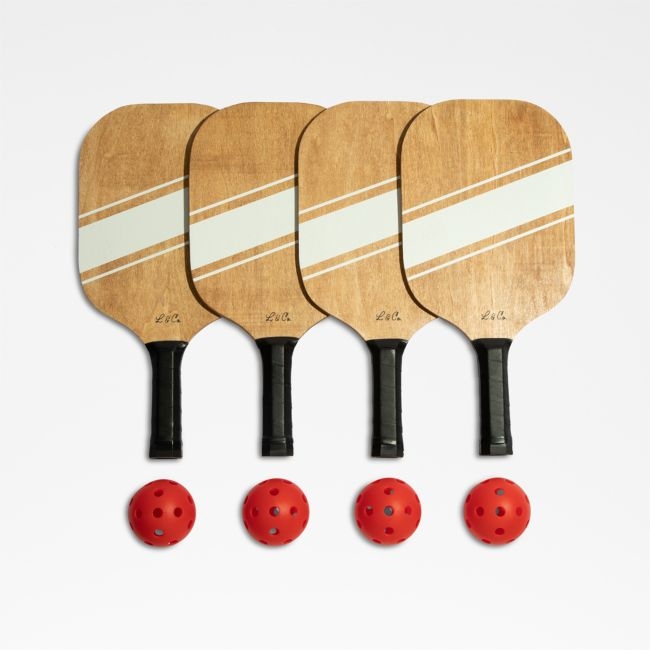4 Player Pickleball Set + Net - Image 0
