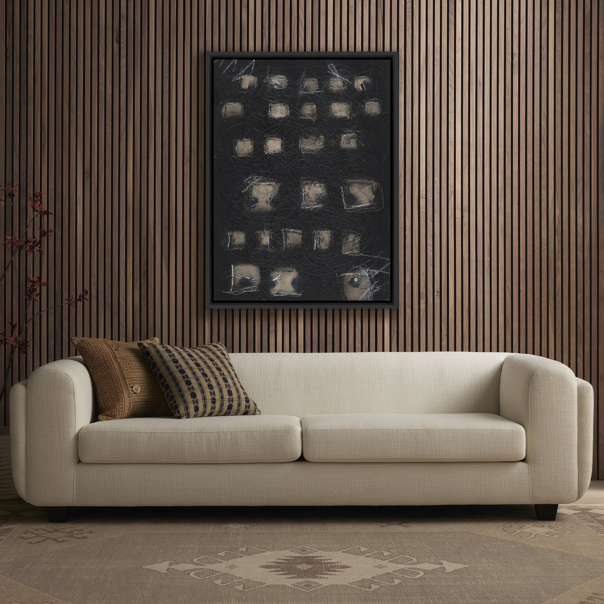 Squared Up by Jamie Beckwith - Black Maple Floater - Image 2