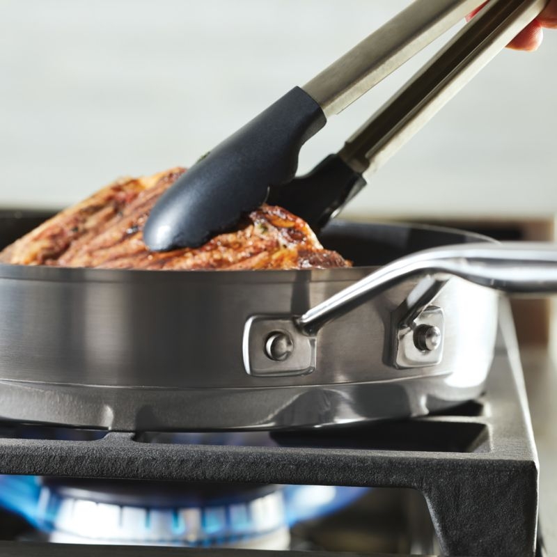 KitchenAid ® 10.25" Round Stainless Steel Non-Stick Grill Pan - Image 3