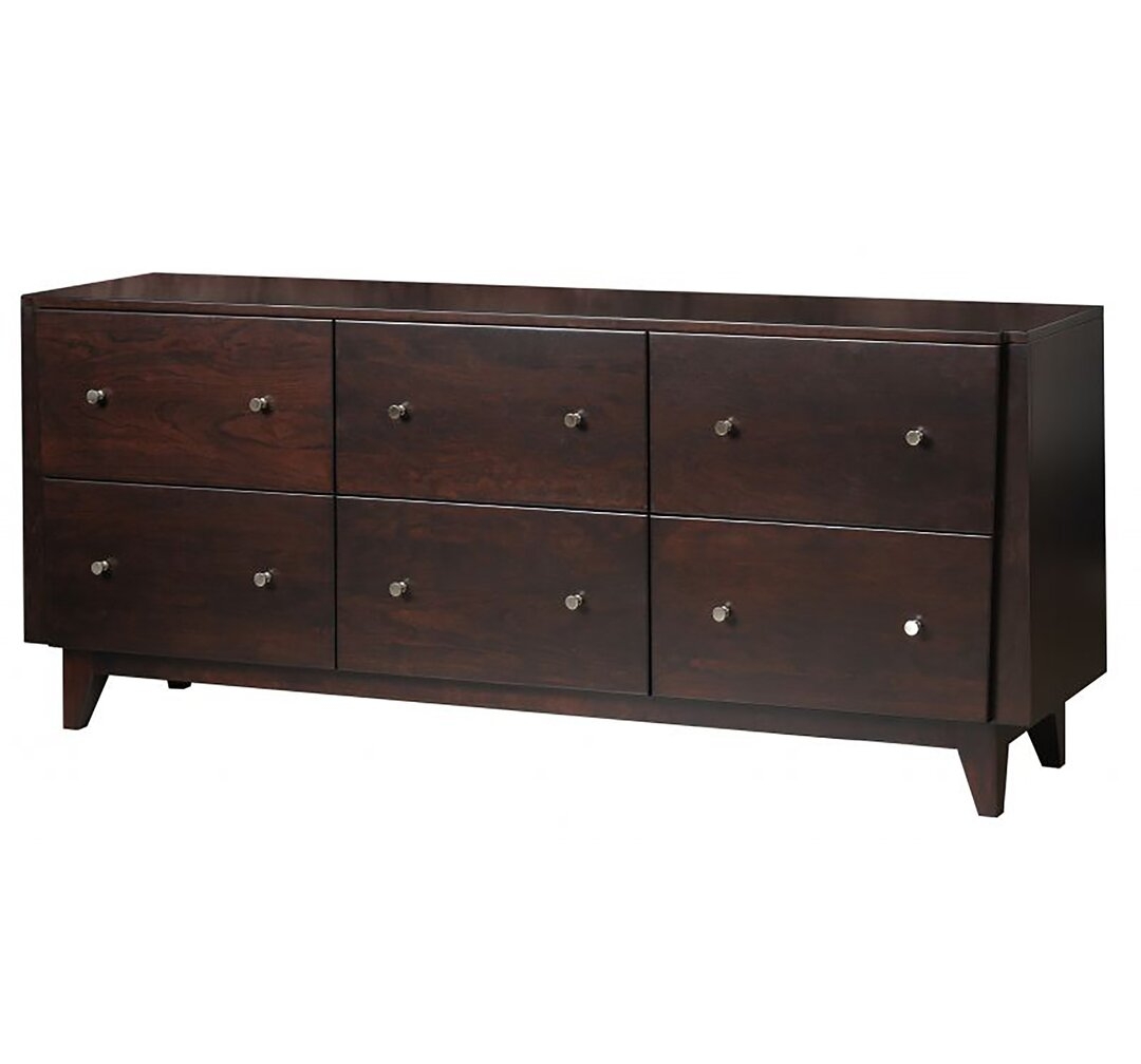 John Strauss Furniture Design, Ltd. Green Bay Road 6 Drawer Dresser - Image 0