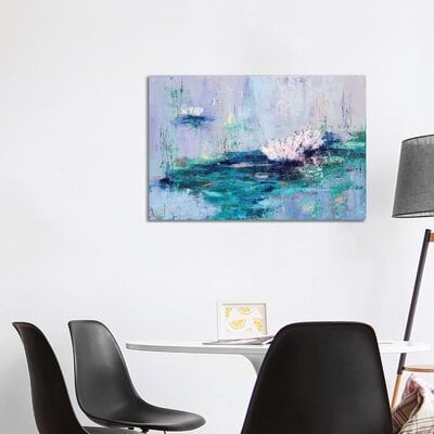 Water Lilies by Olena Bogatska - Gallery-Wrapped Canvas Giclée - Image 0