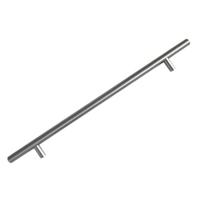 Outdoor Use Powder Coated Brushed Nickel Stainless Steel Bar Pull Handle - 10" X 14" - Image 0