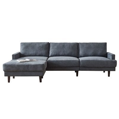 Wendel 104" Wide Recessed Arm Sofa - Image 0