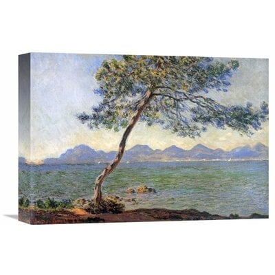 'Au Cap D'Antibes 1888' by Claude Monet Painting Print on Wrapped Canvas - Image 0