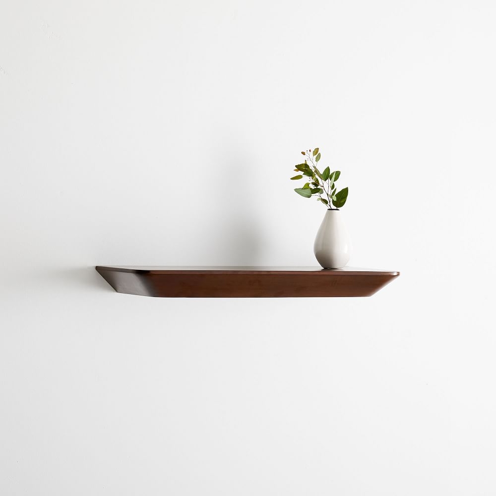 Slim Floating Shelf, Dark Walnut, 2 Feet - Image 0