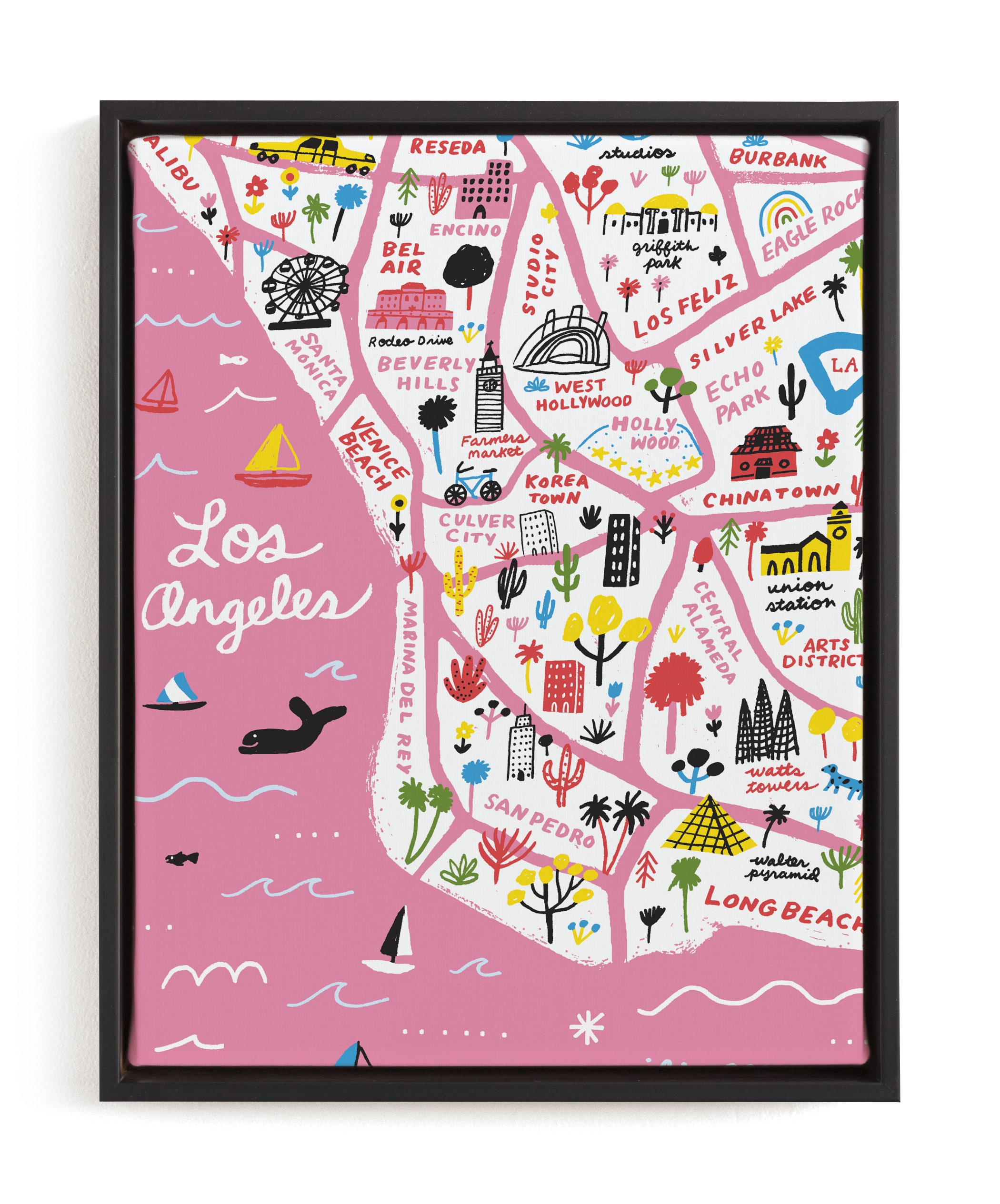 I Love Los Angeles Limited Edition Fine Art Print 1 - Image 0