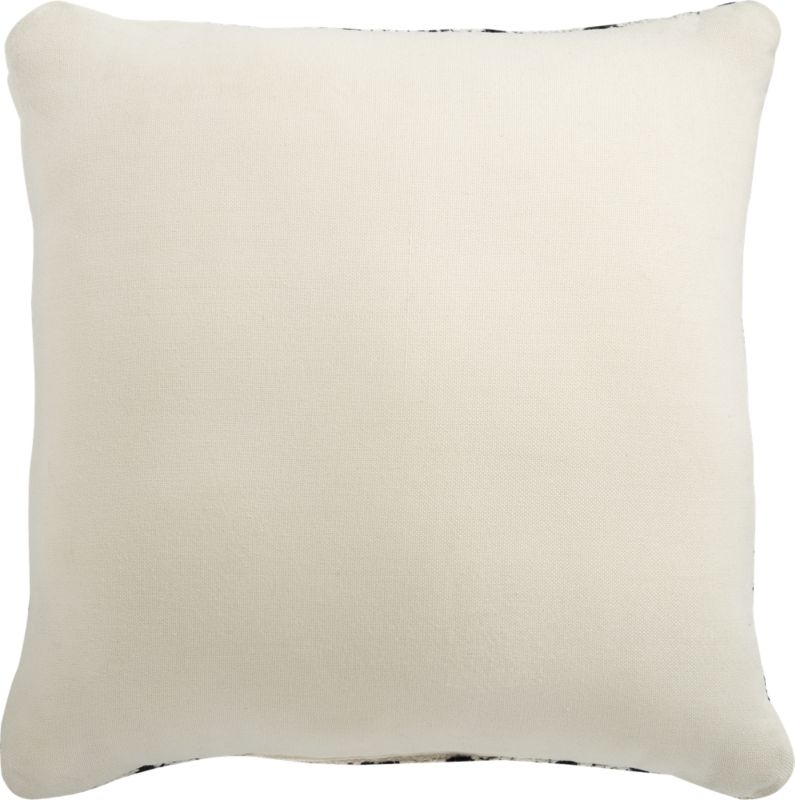23"x23" Tomar Outdoor Black and White Pillow - Image 3