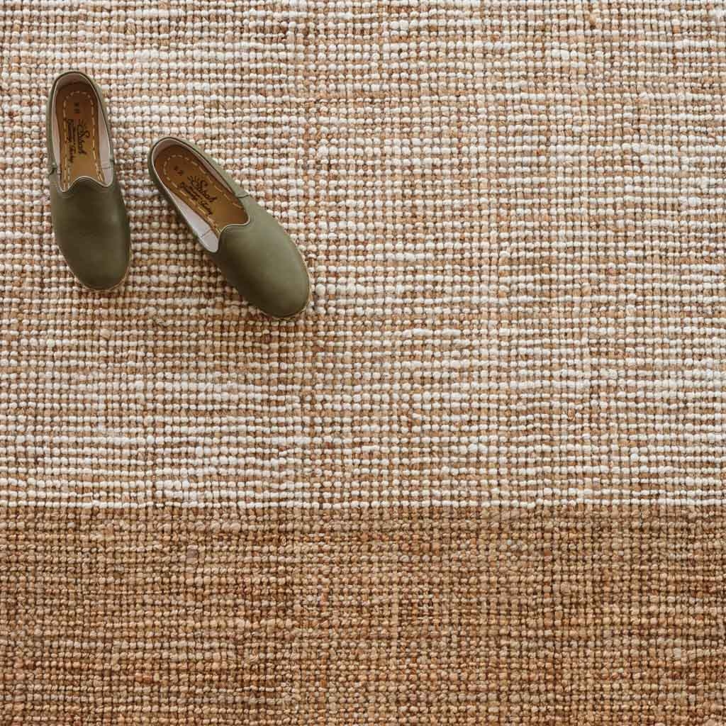 The Citizenry Aditha Handwoven Jute Area Rug | 9' x 12' | Tan - Image 2