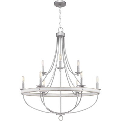 Kingsley 9 - Light Candle Style Empire Chandelier - Image 0