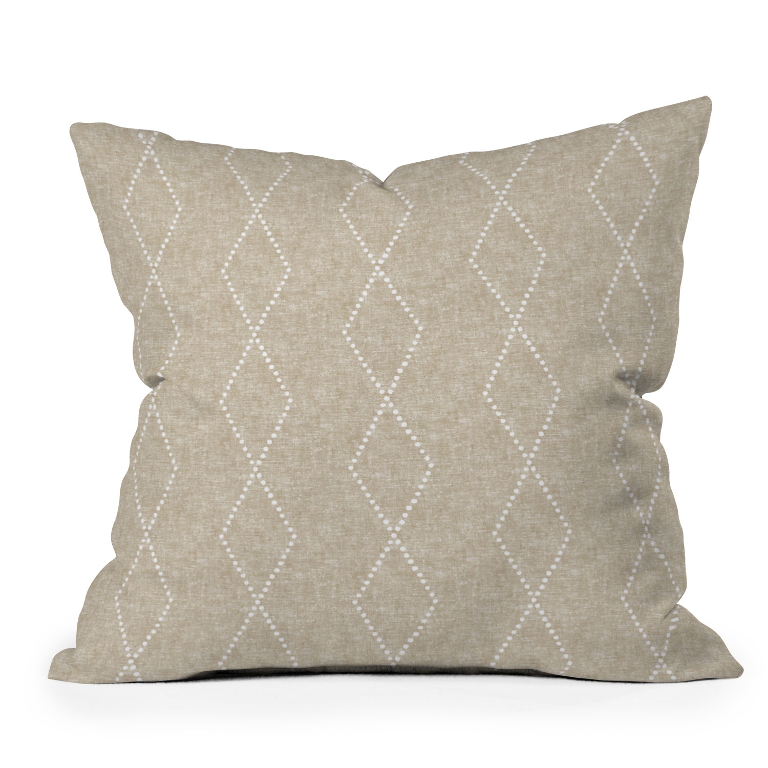 Geometric Boho Diamonds by Little Arrow Design Co - Outdoor Throw Pillow 26" x 26" - Image 0