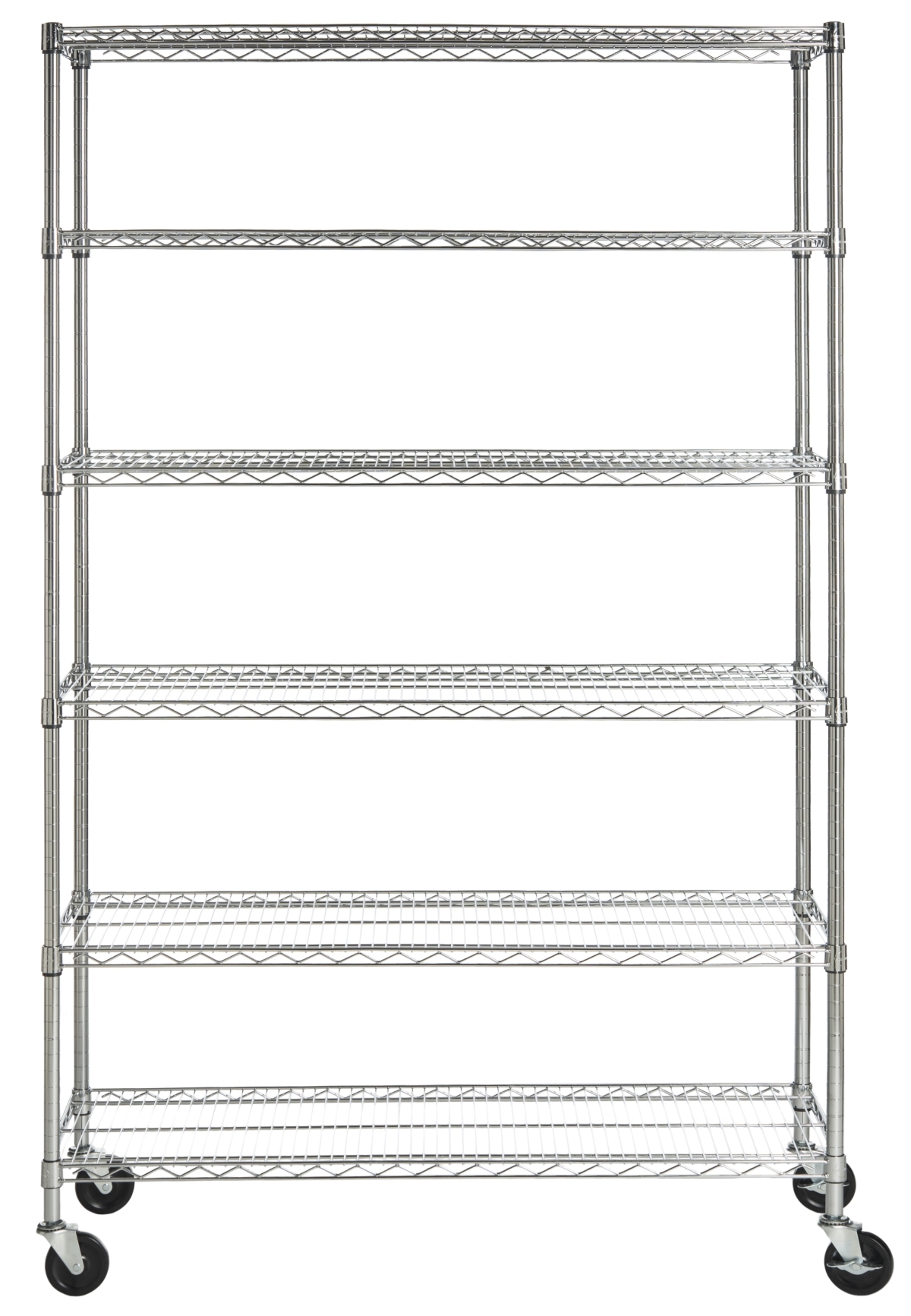 Juliet6 Tier Heavy Duty Shelf - Chrome - Safavieh - Image 0