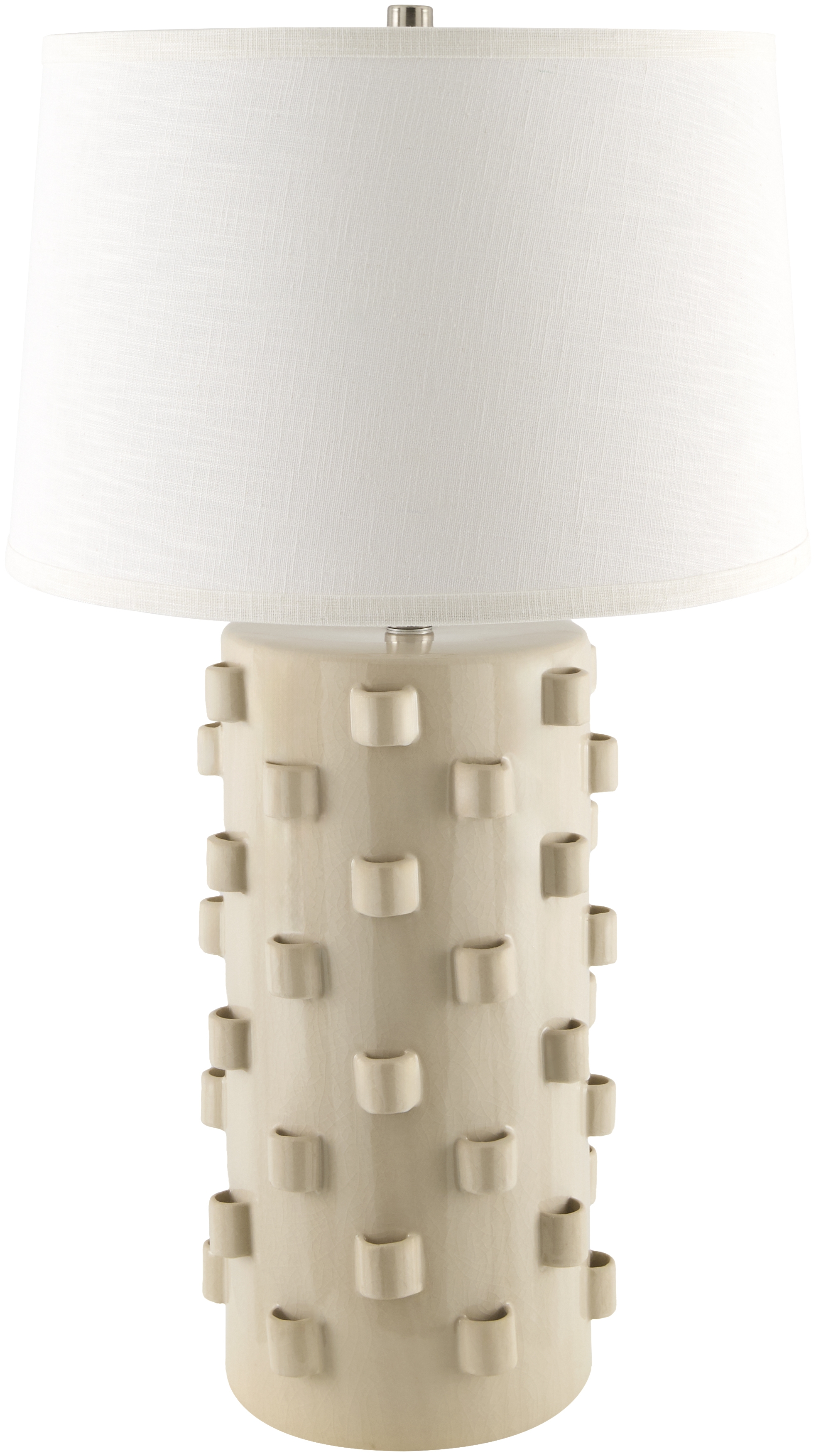 Fedje  Glazed 30"H x 18"W x 18"D Accent Table Lamp - Image 0