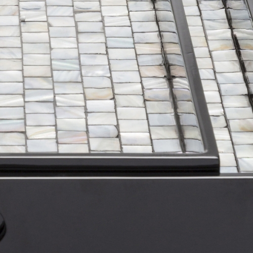 Livabliss Alessandra ALS-001 2"H x 18"W x 13"D;  2"H x 20"W x 15"D Decorative Tray - Image 2