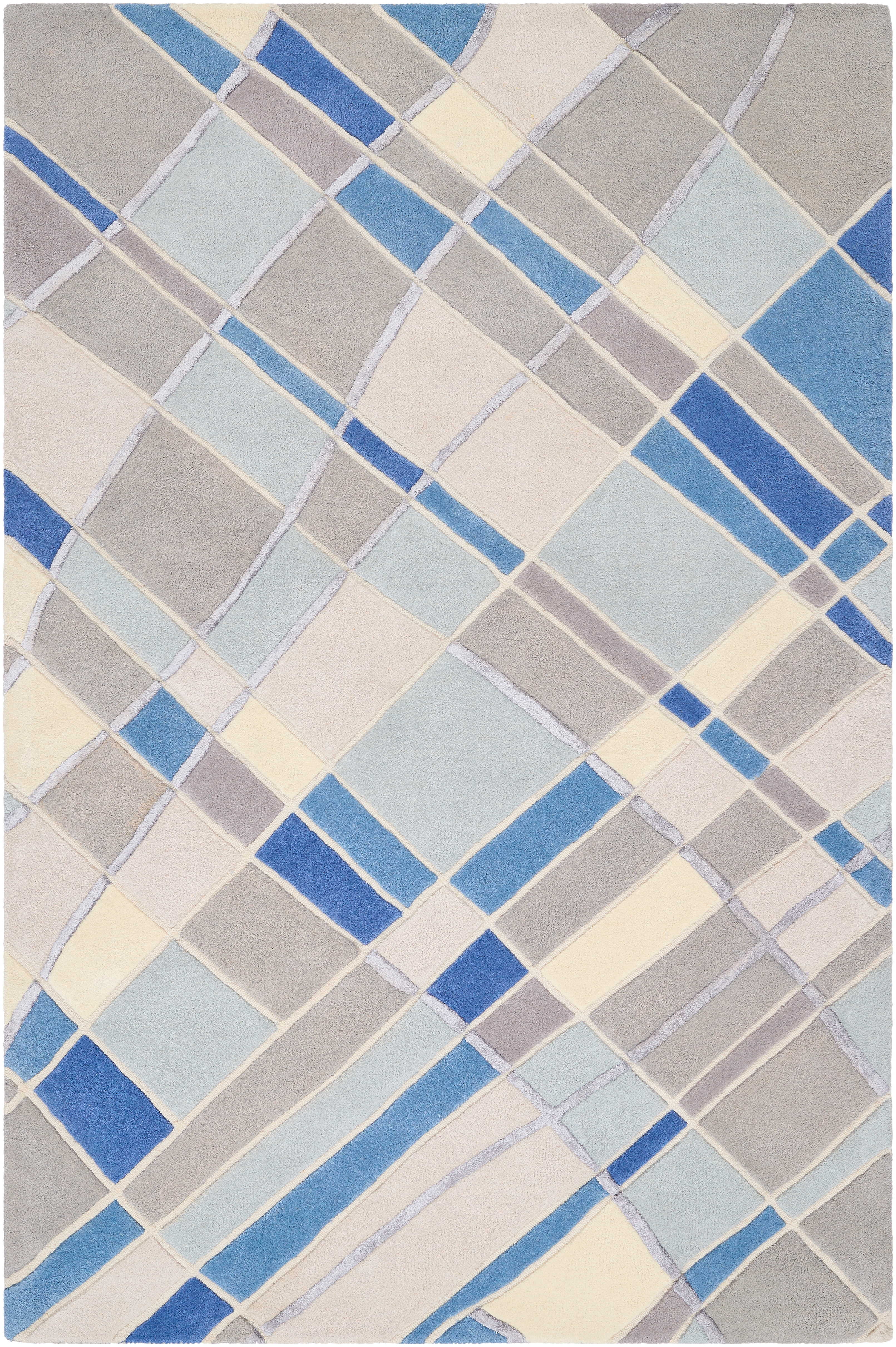 Tallinn Gray Indoor 2' x 3' Handmade Rug - Image 0