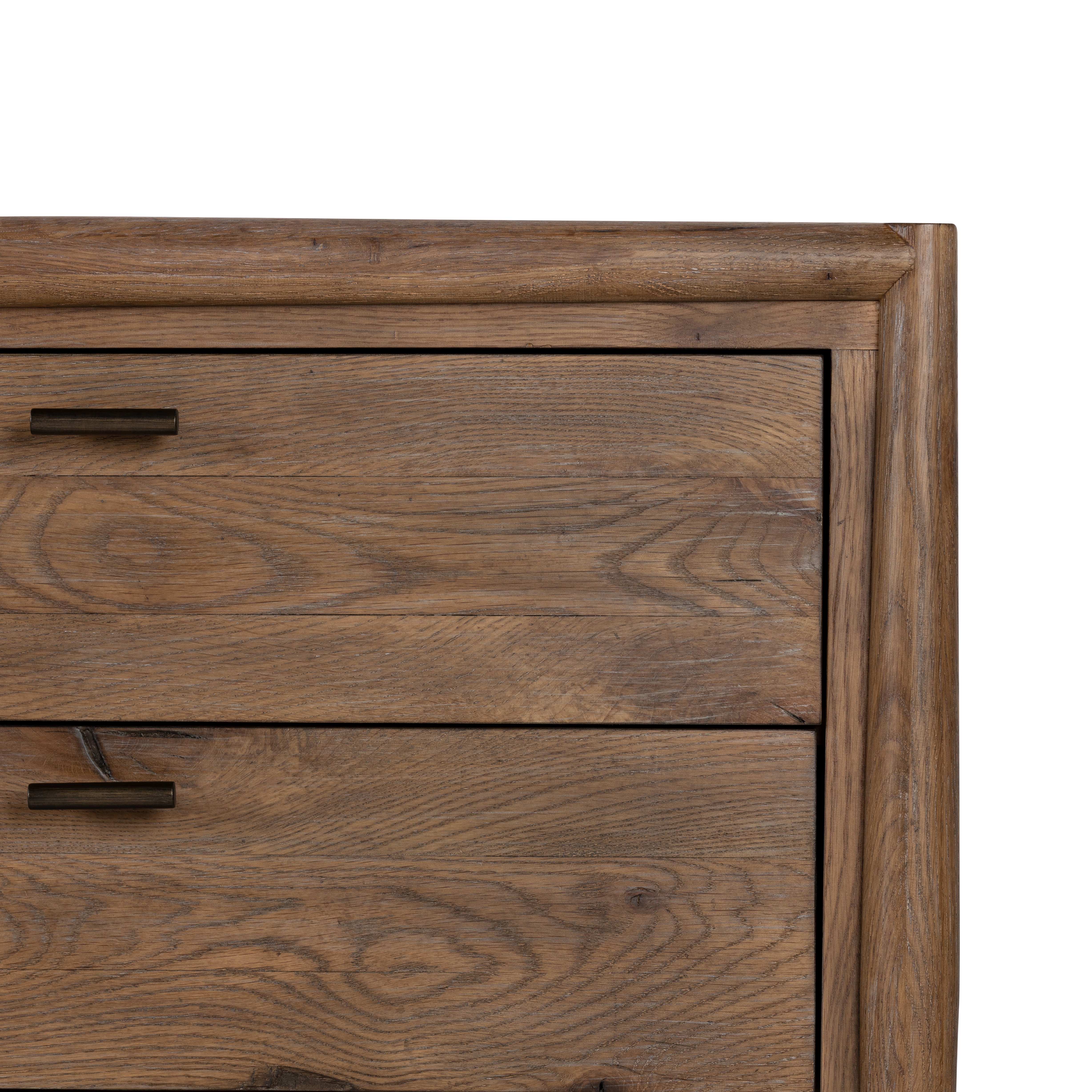Glenview 6 Drawer Dresser-Weathered Oak - Image 2