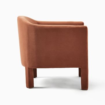 Isabella Upholstered Chair, Poly, Astor Velvet, Iron - Image 3