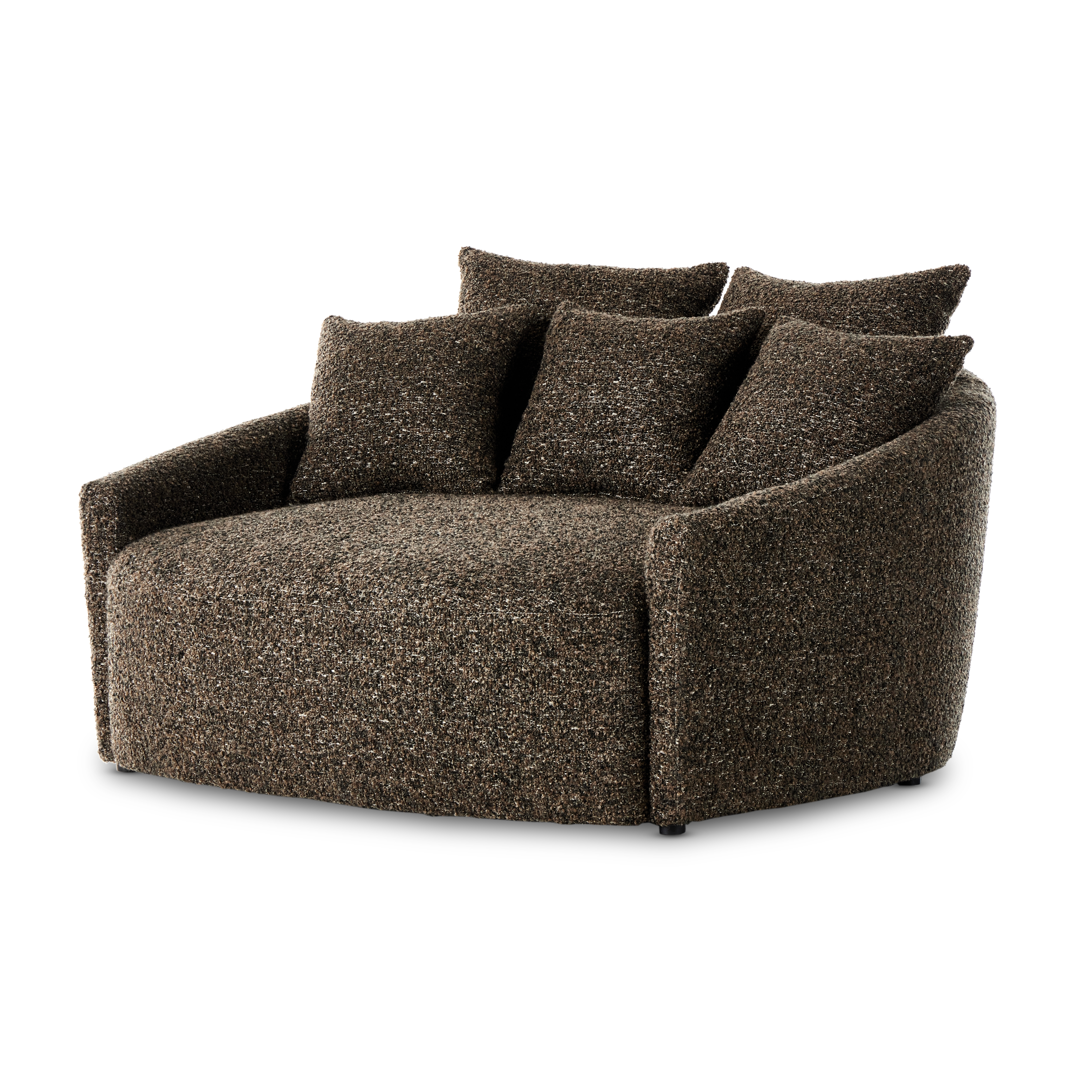Chloe Media Lounger - Ivan Granite - Image 0