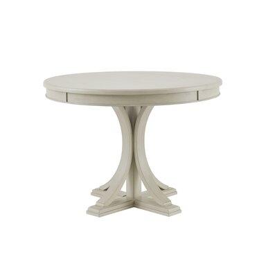 Helena Round Wood Pedestal Dining Table - Image 0