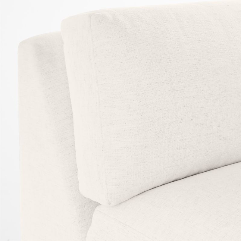 Marguerite White Performance Fabric Corner Chair - Image 5