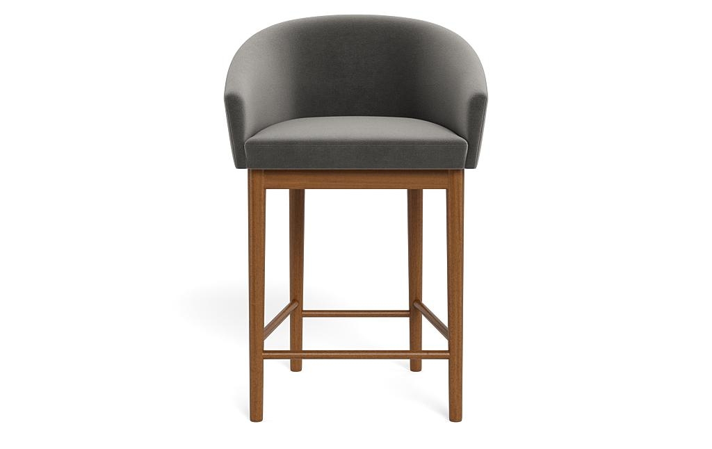 Destin Wood Framed Upholstered Stool - Image 0