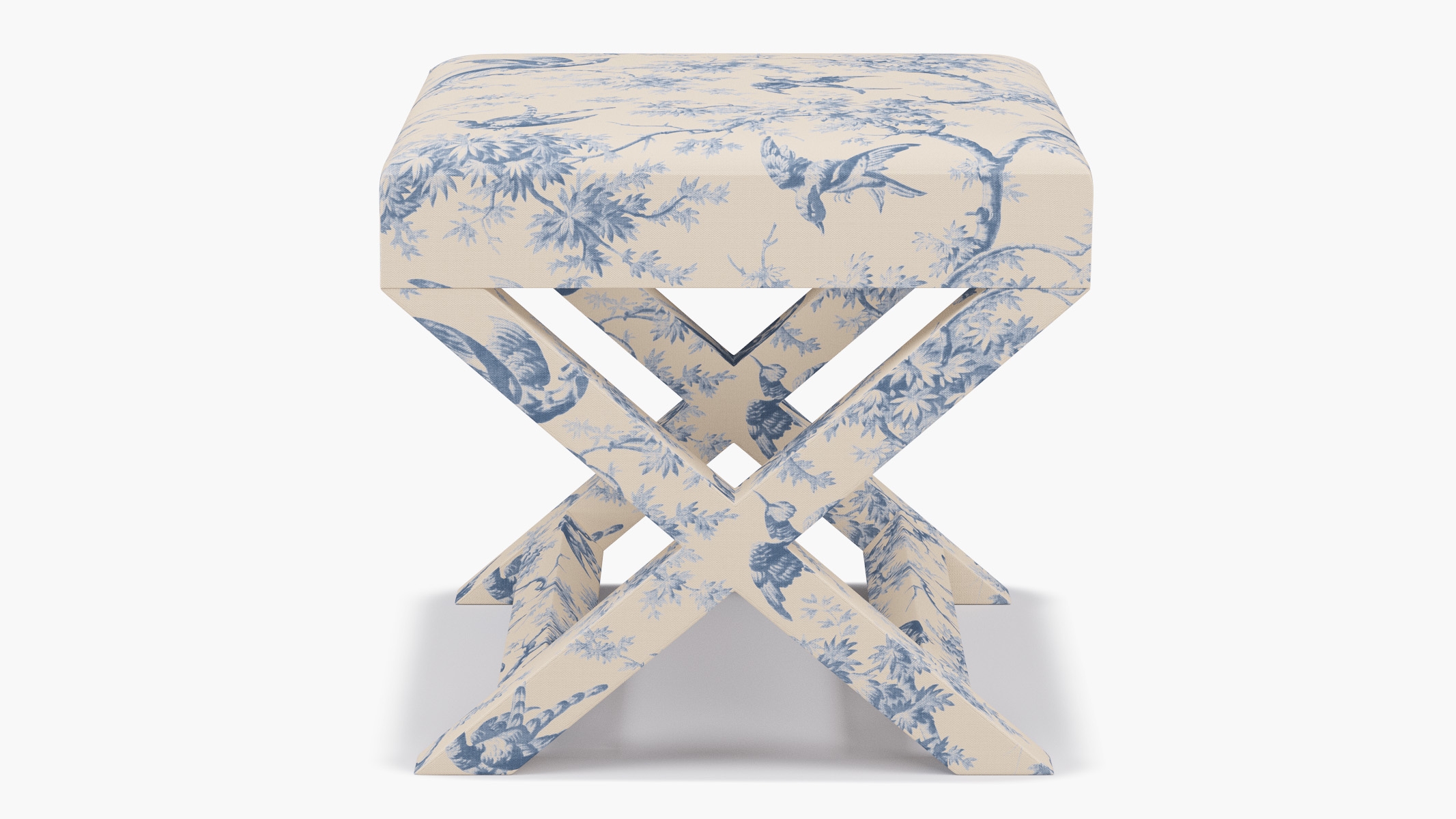 X Bench, Blue Swallows - Image 0