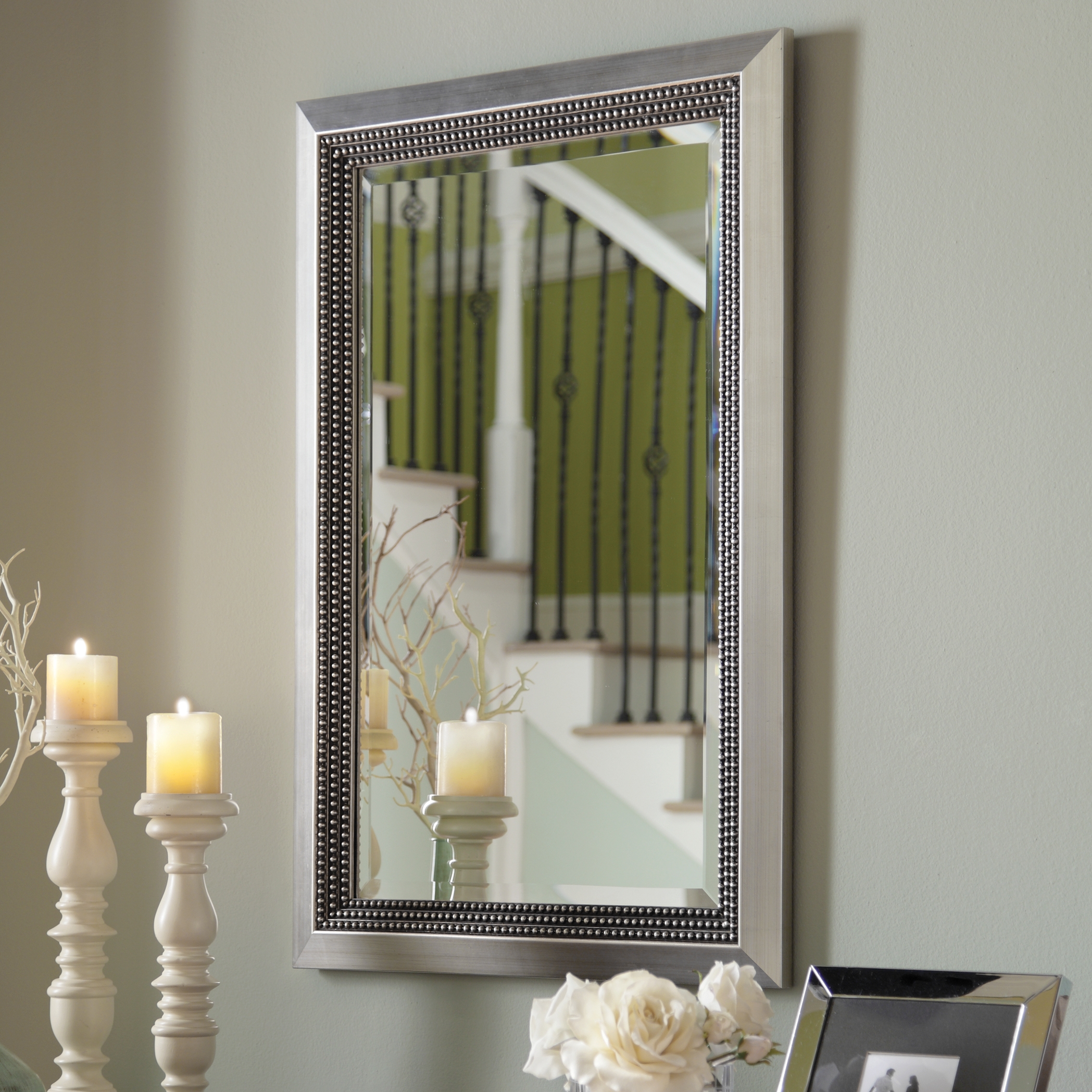 Triple Beaded, Vanity Mirror - Image 1
