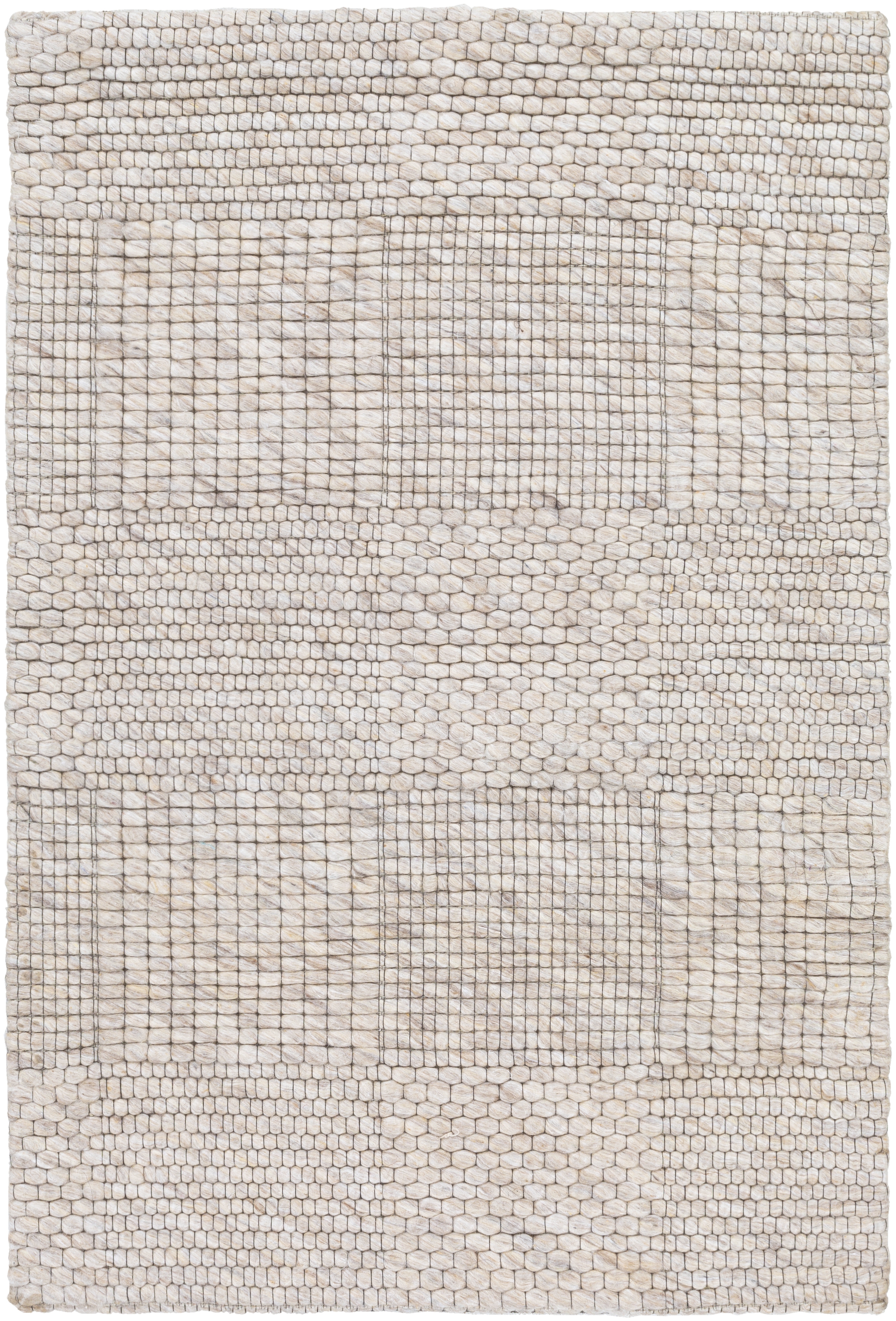 Colarado Beige Indoor 8'10" x 12' Handmade Rug - Image 1