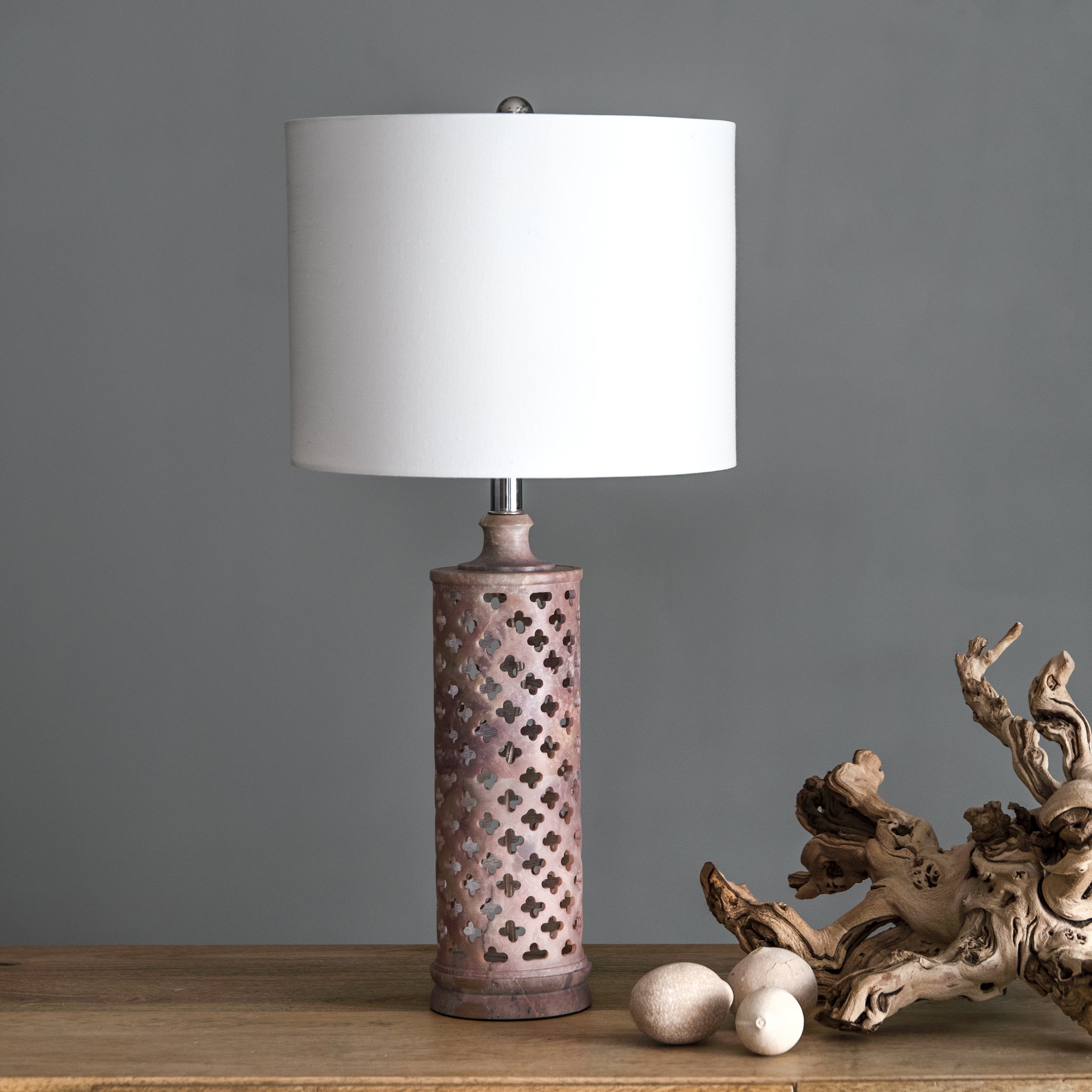 Roy 24" Marble Table Lamp - Image 3