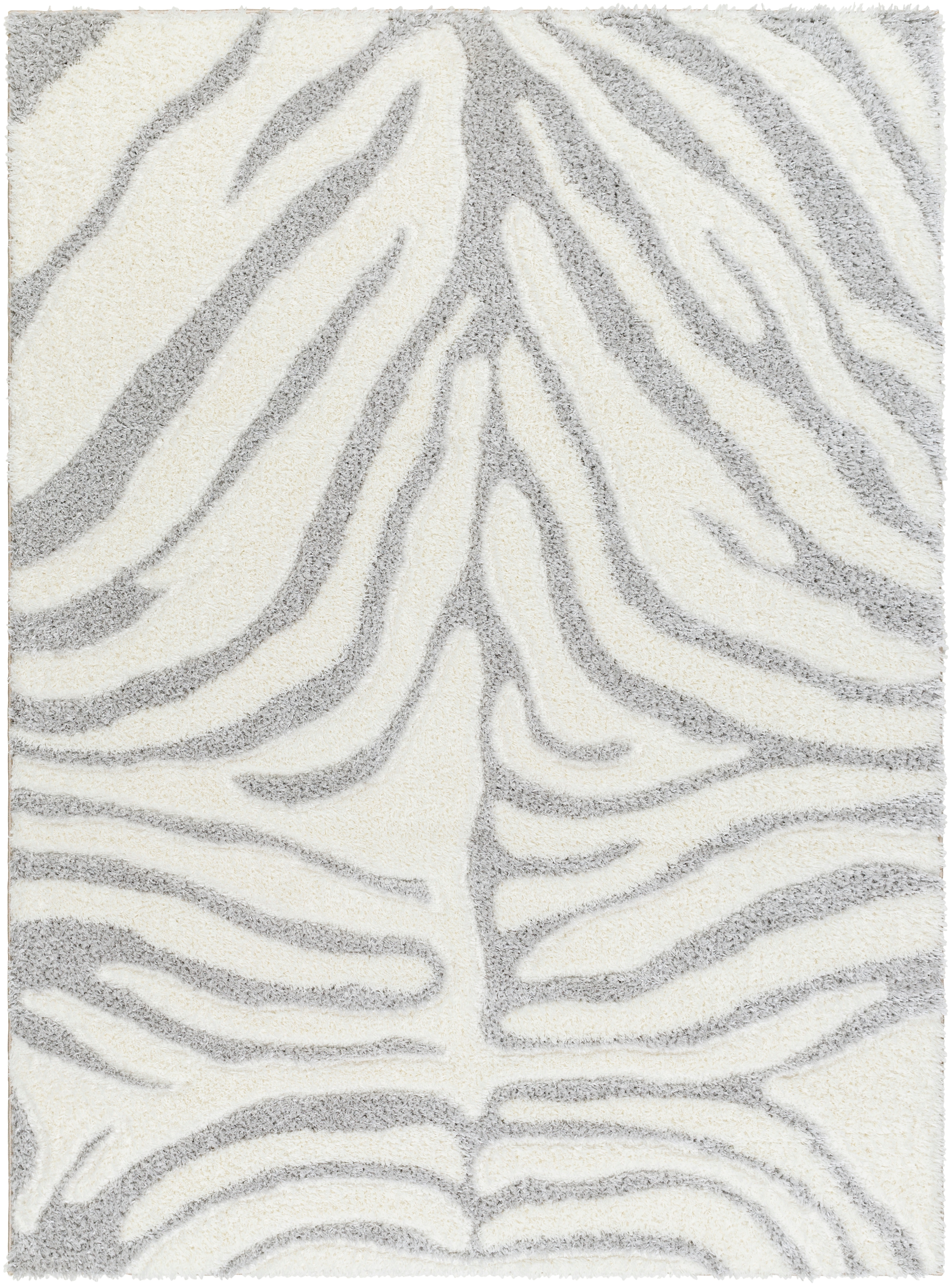 Livabliss Nomadic Beige Indoor 6'7" x 9' Machine Woven Rug - Image 0