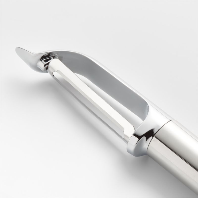 Crate & Barrel Stainless Steel Straight Peeler - Image 2