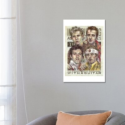 The Clash by Amanda Casady - Graphic Art Print on Canvas - Image 0