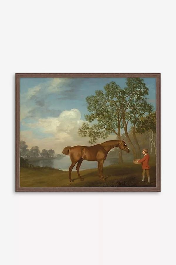 Pumpkin with a Stable-lad by George Stubbs Wall Art - Image 0