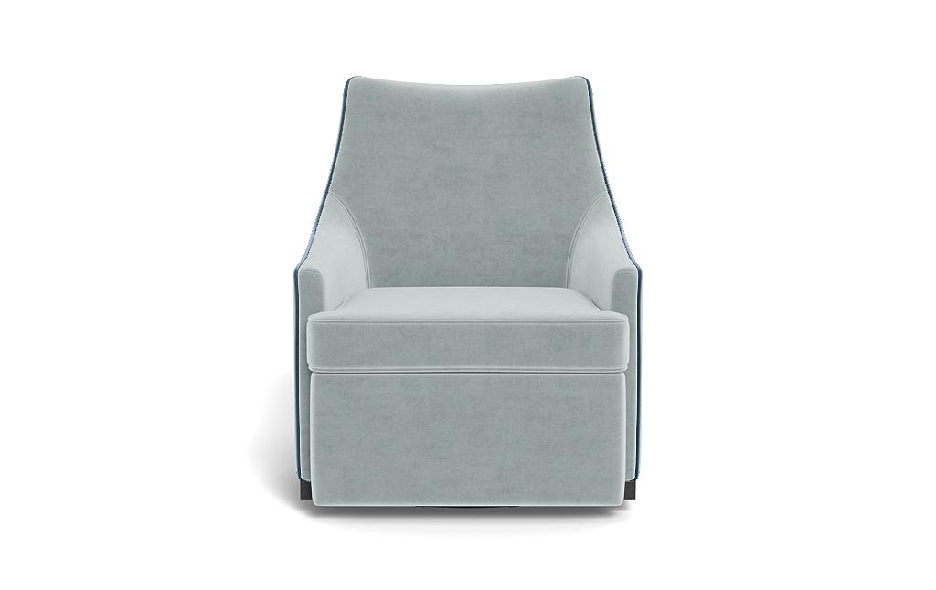 Kingsley Swivel Chair with Contrast Piping - Image 0