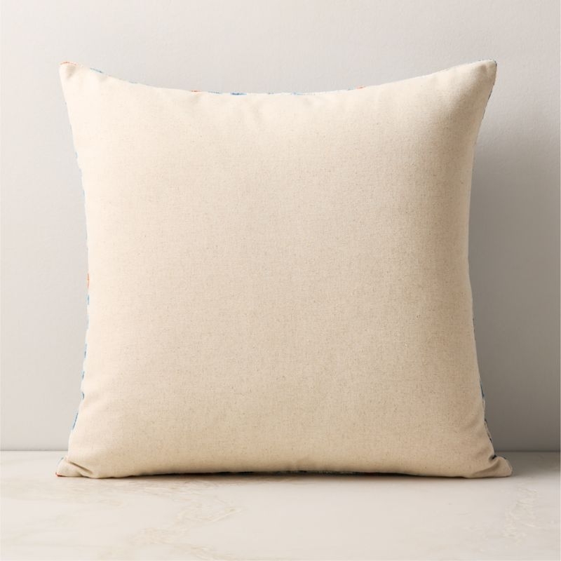 Icatio Turkish Silk Throw Pillow Cover 20"x20" - Image 3