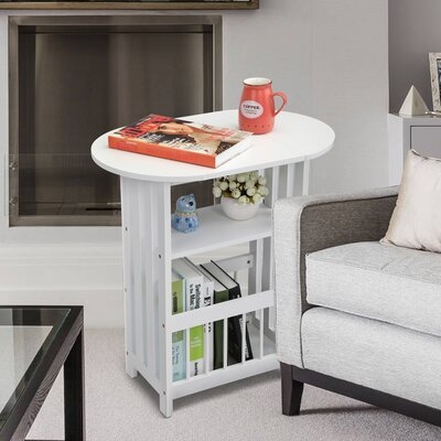 Wooden Magazine End Table - Image 0